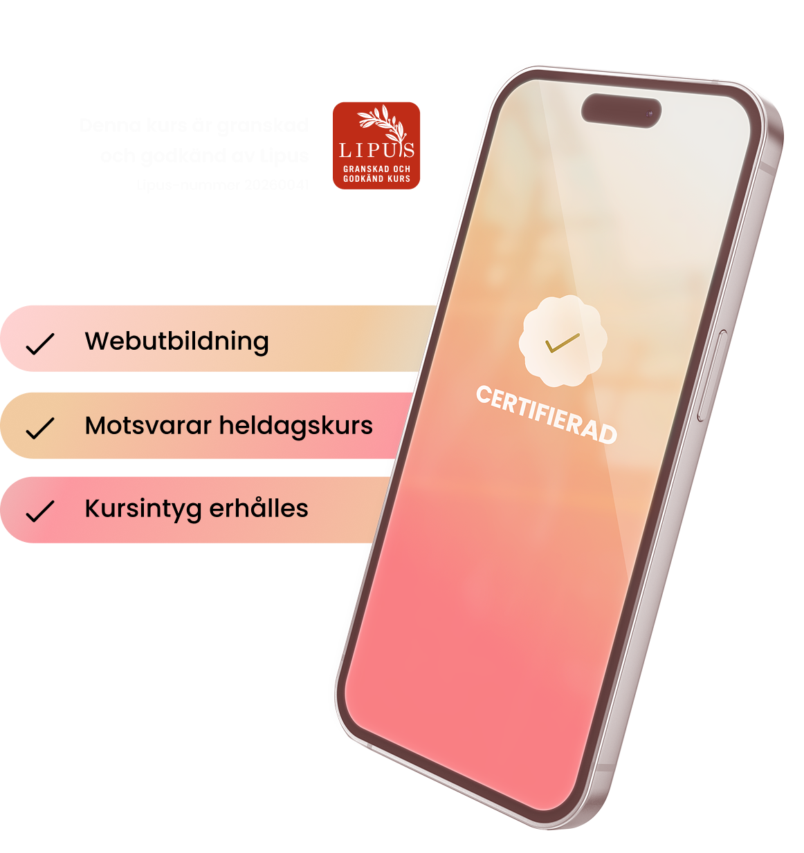 Startbild med telefon